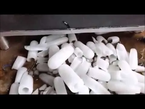 Vidéo machine à glace automatique pour boulangers
